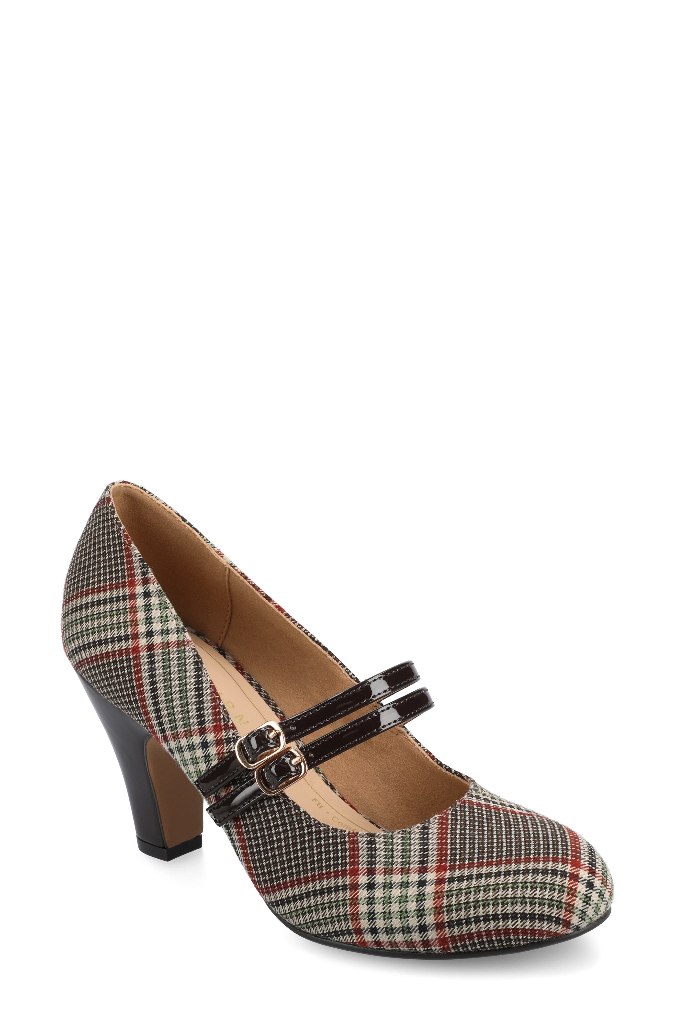 CREAM CHOCOLATE PLAID
