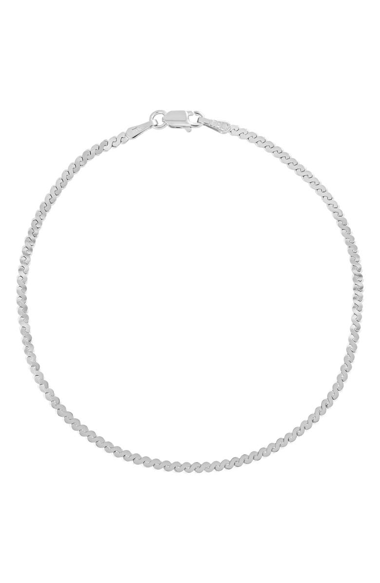 Bony Levy 14K Gold Chain Bracelet, Main, color, 14K White Gold