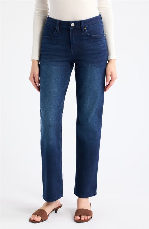 Dover Straight Leg Ankle Jeans