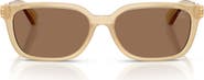Burberry 54mm Rectangular Sunglasses