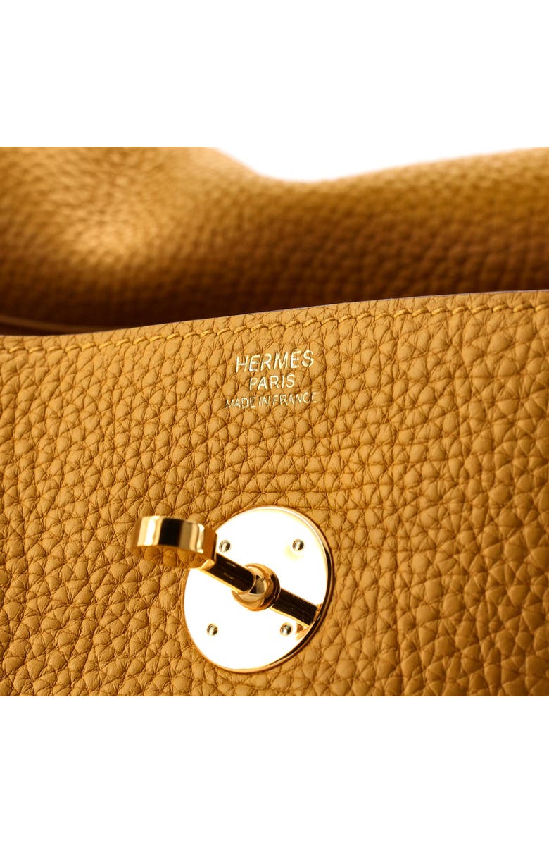 Pre-Owned Hermes Lindy Bag Clemence 30, Alternate, color, Jaune Ambre