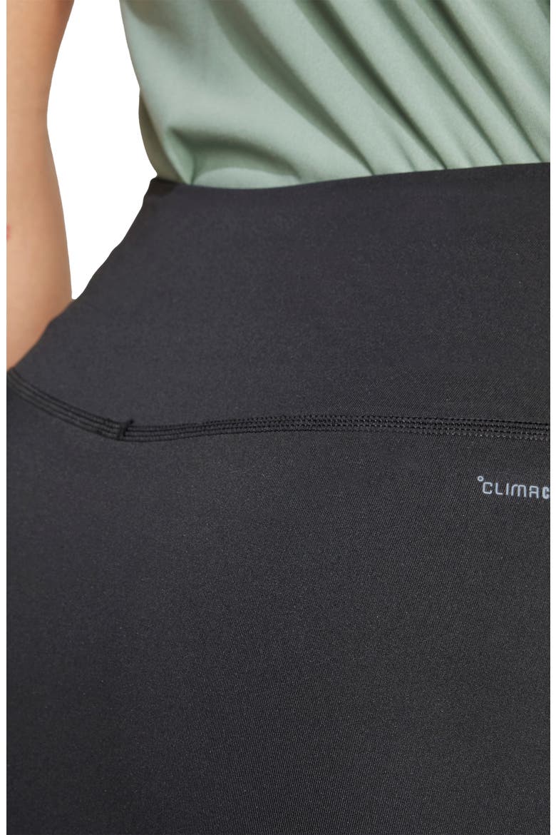3-Stripe Skort, Alternate, color, BLACK/ WHITE