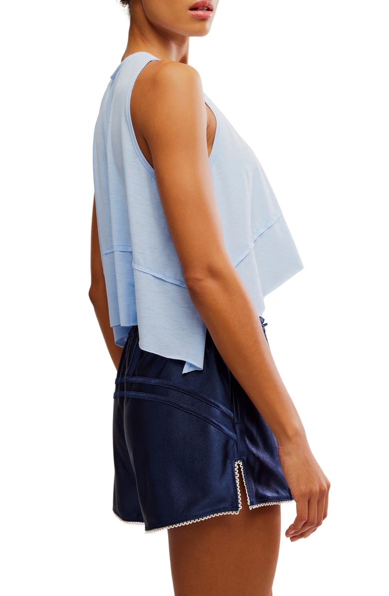 Free People Tempo Tank Top, Alternate, color, Mystic Blue