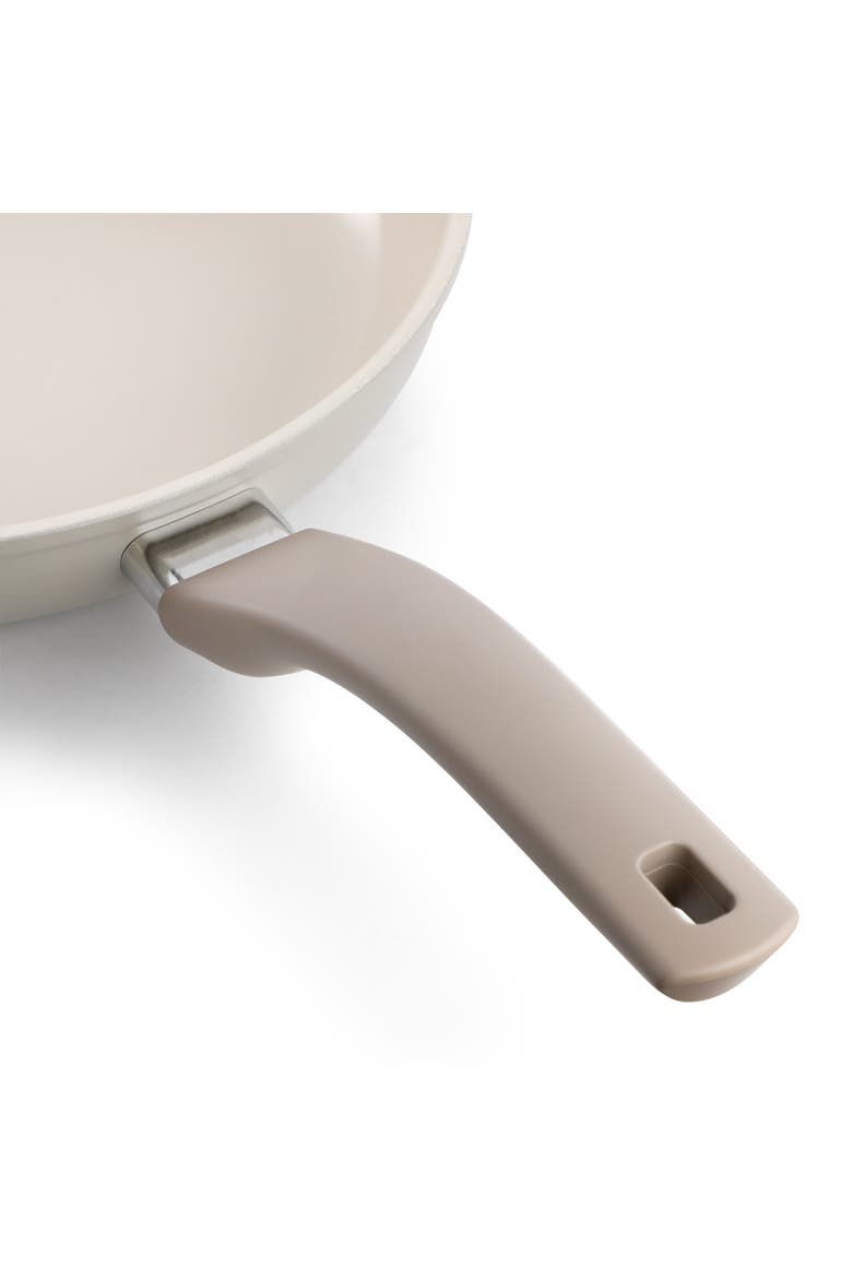 8 Inch Ceramic Nonstick Frying Pan, Alternate, color, Beige