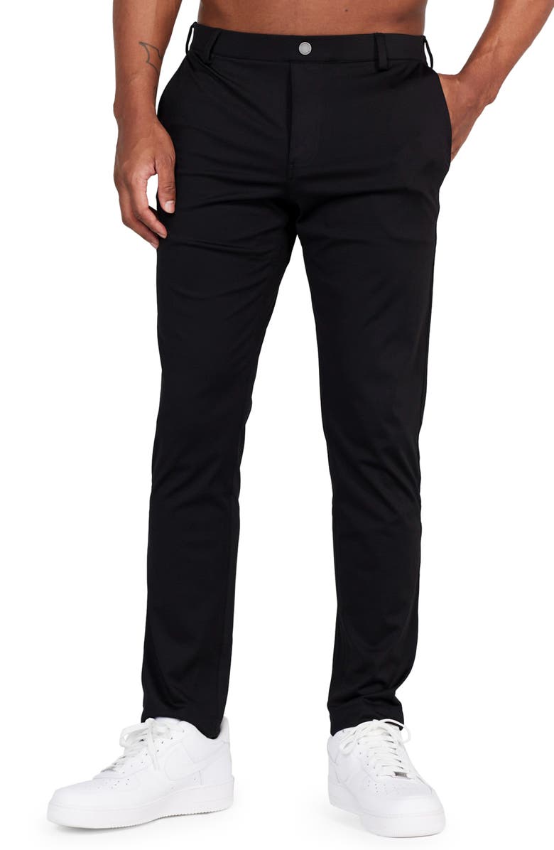Redvanly Bradley Pull-On Trousers, Main, color, Tuxedo