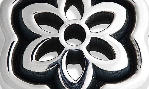 Good Art Hlywd Cutout Frame Lotus Pendant In Silver