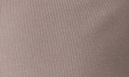 Eileen Fisher Slim Fit Scoop Neck Stretch Cotton Tank In Cocoa