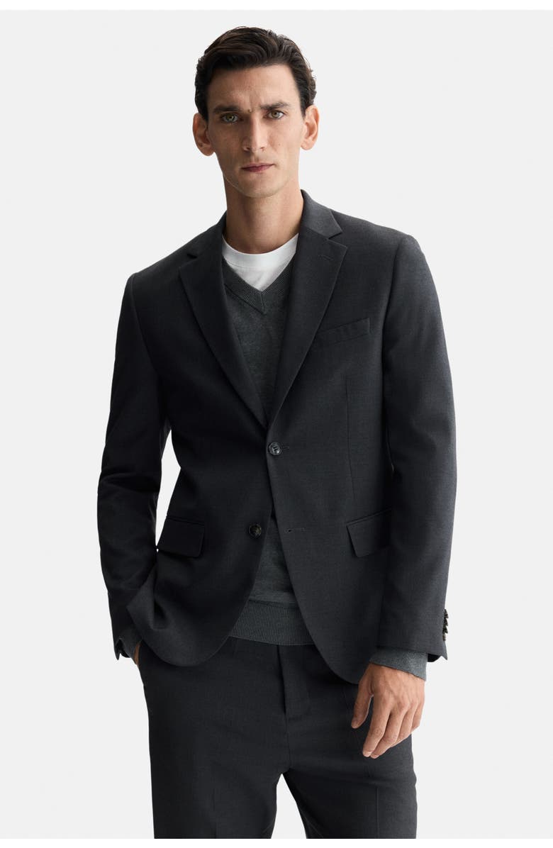 H&M Regular Fit Single-breasted Jacket, Alternate, color, 