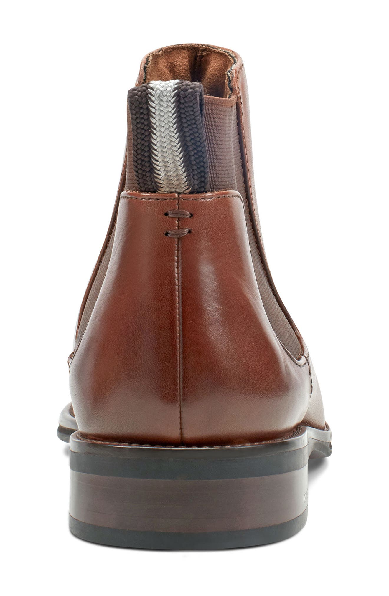 Kenneth Cole New York Tully Chelsea Boot, Alternate, color, Cognac/ Mocha/ Silver