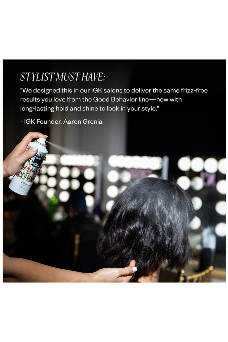 Good Behavior Flexible Anti-Frizz Hairspray, Alternate, color, NO COLOR