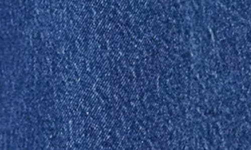 Kensie Carla Belted Wide Leg Jeans In Blue