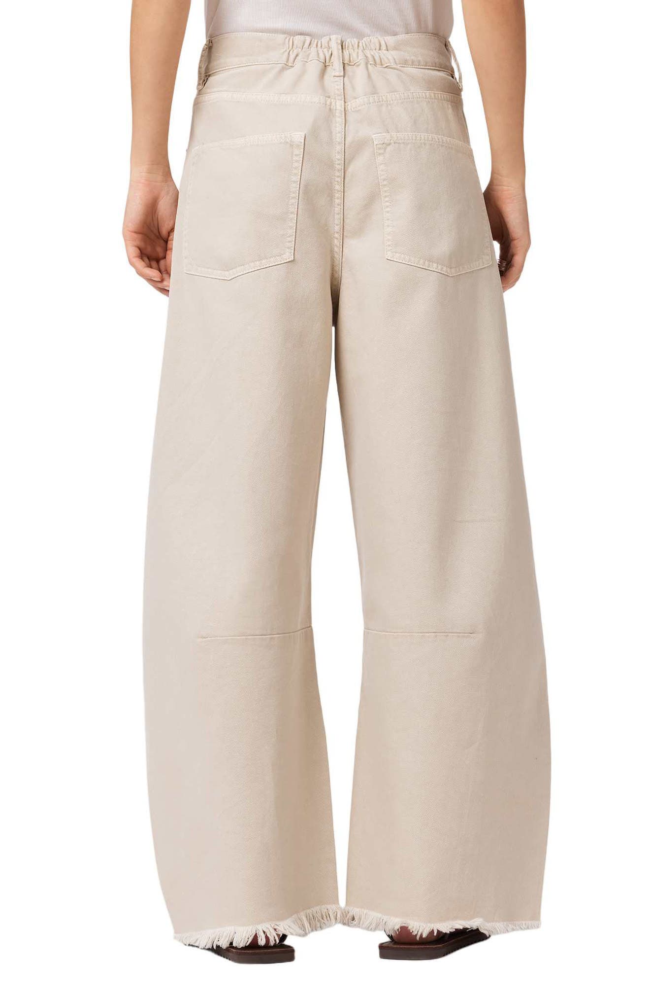 Payton Frayed Hem Wide Leg Jeans - image 2