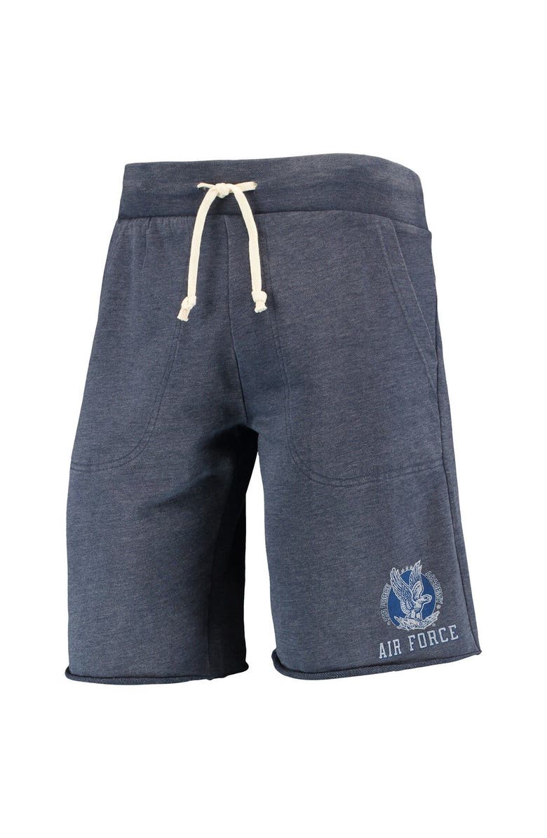 ALTERNATIVE APPAREL Men's Heathered Navy Alternative Apparel Air Force Falcons Victory Lounge Shorts, Alternate, color, Heather Navy