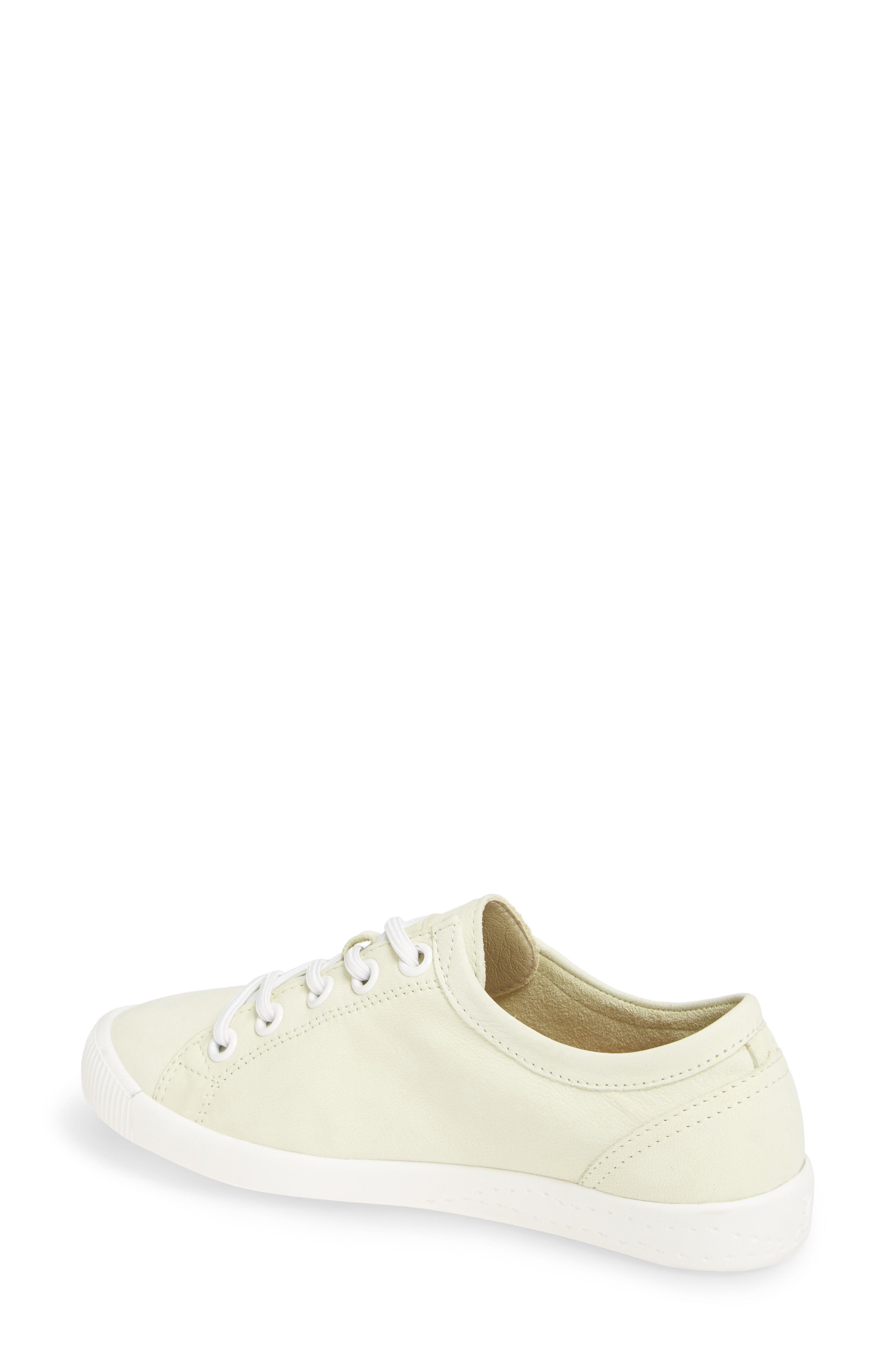 Softinos by Fly London Isla Sneaker, Alternate, color, 632 Olive Washed Leather