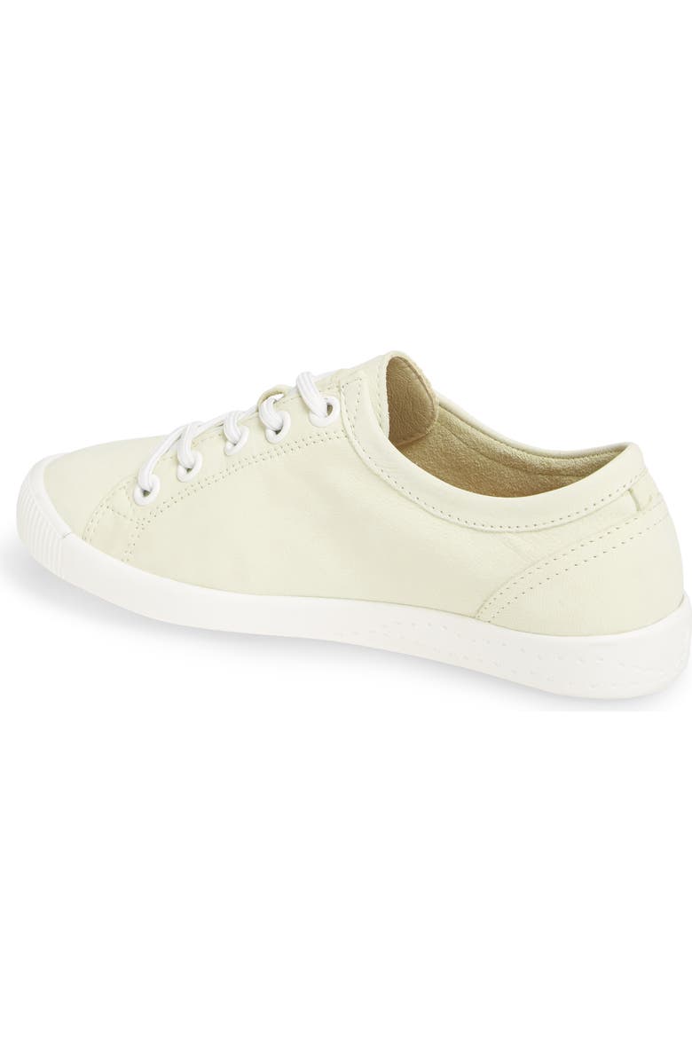 Softinos by Fly London Isla Sneaker, Alternate, color, 632 Olive Washed Leather