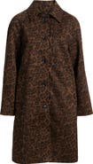 BCBGMAXAZRIA Paneled Faux Suede Coat