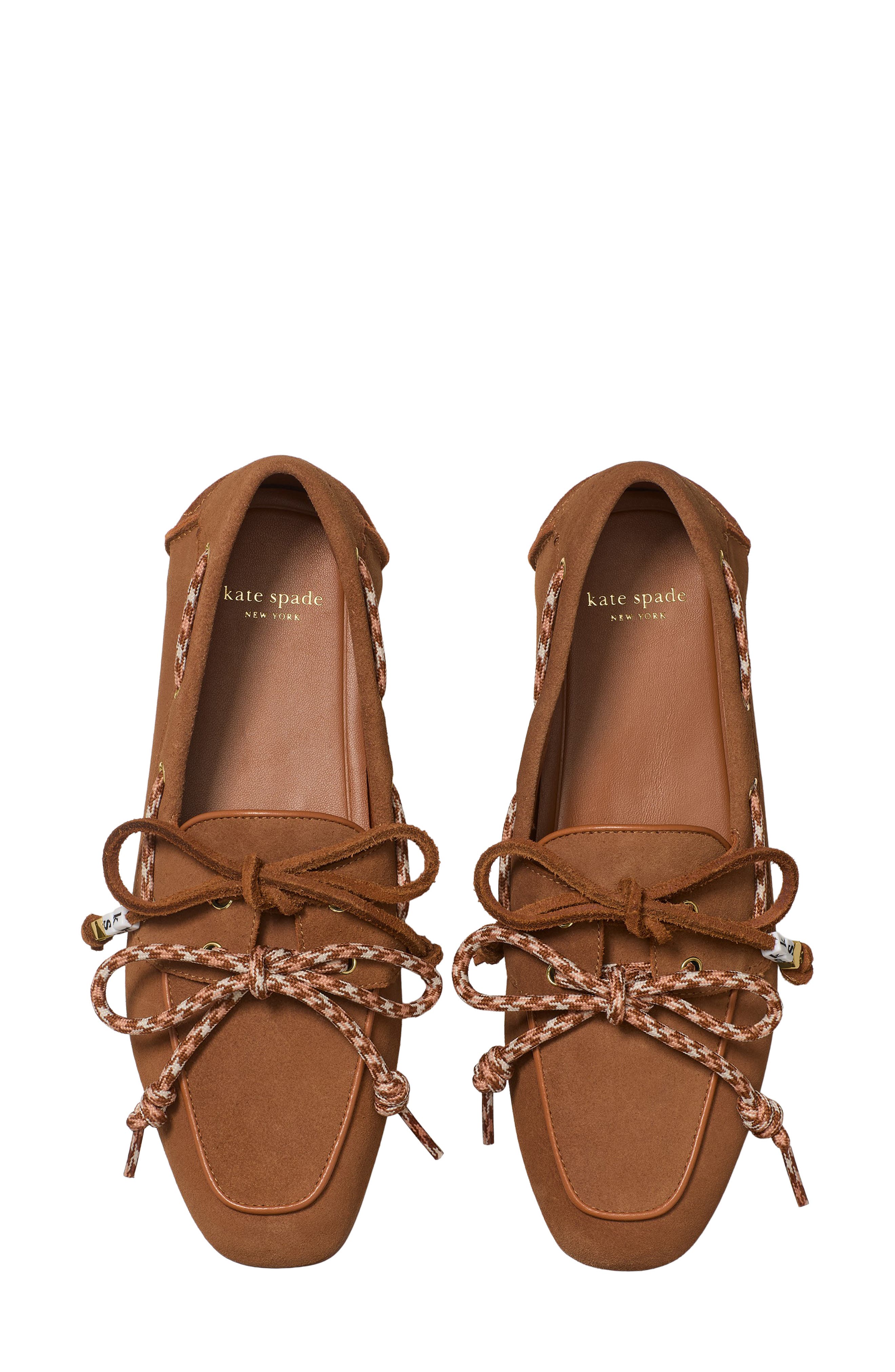 Kate Spade New York know the ropes boat shoe, Alternate, color, 