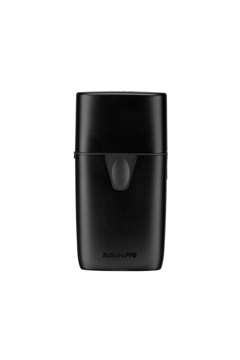 Matte Black UV-Disinfecting Double-Foil Shaver, Main, color, Black