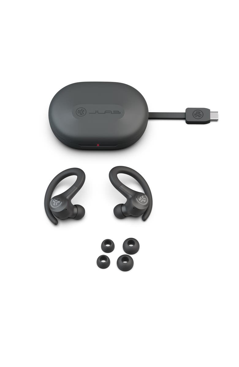 JLab Go Air Sport True Wireless Earbuds, Alternate, color, Graphite