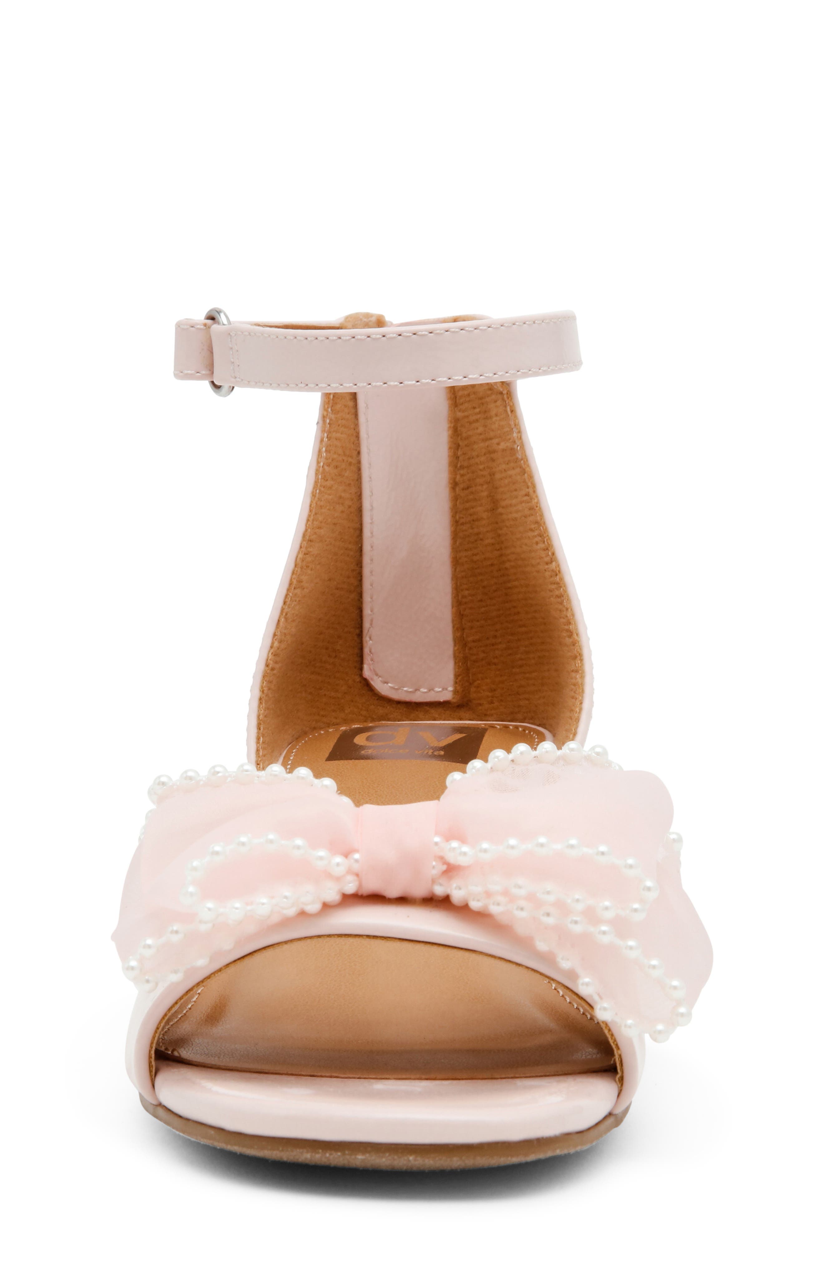 DV by Dolce Vita Kids' Grand Bow Sandal, Alternate, color, Blush