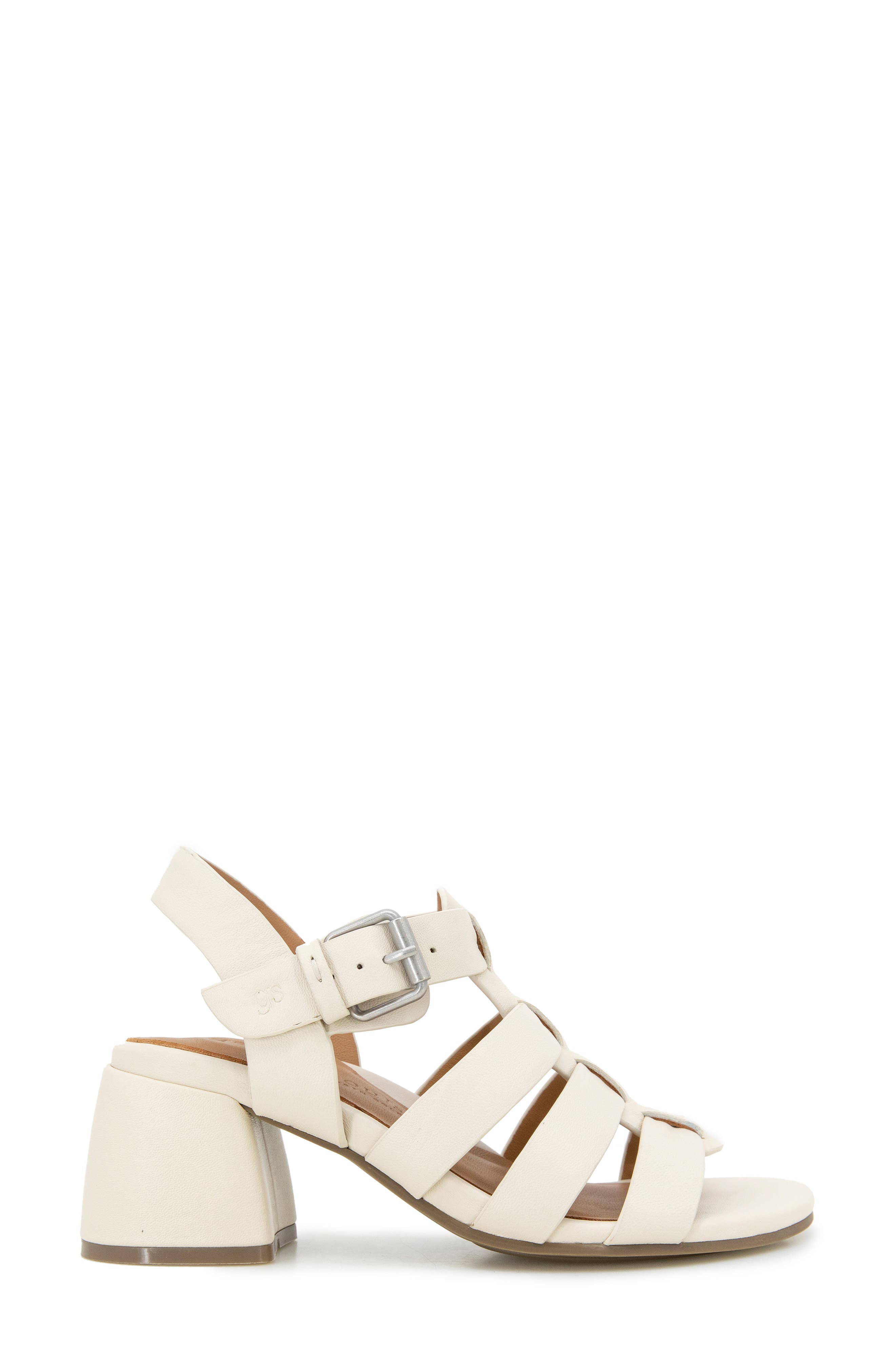 Margarite Ankle Strap Sandal, Alternate, color, STONE LEATHER
