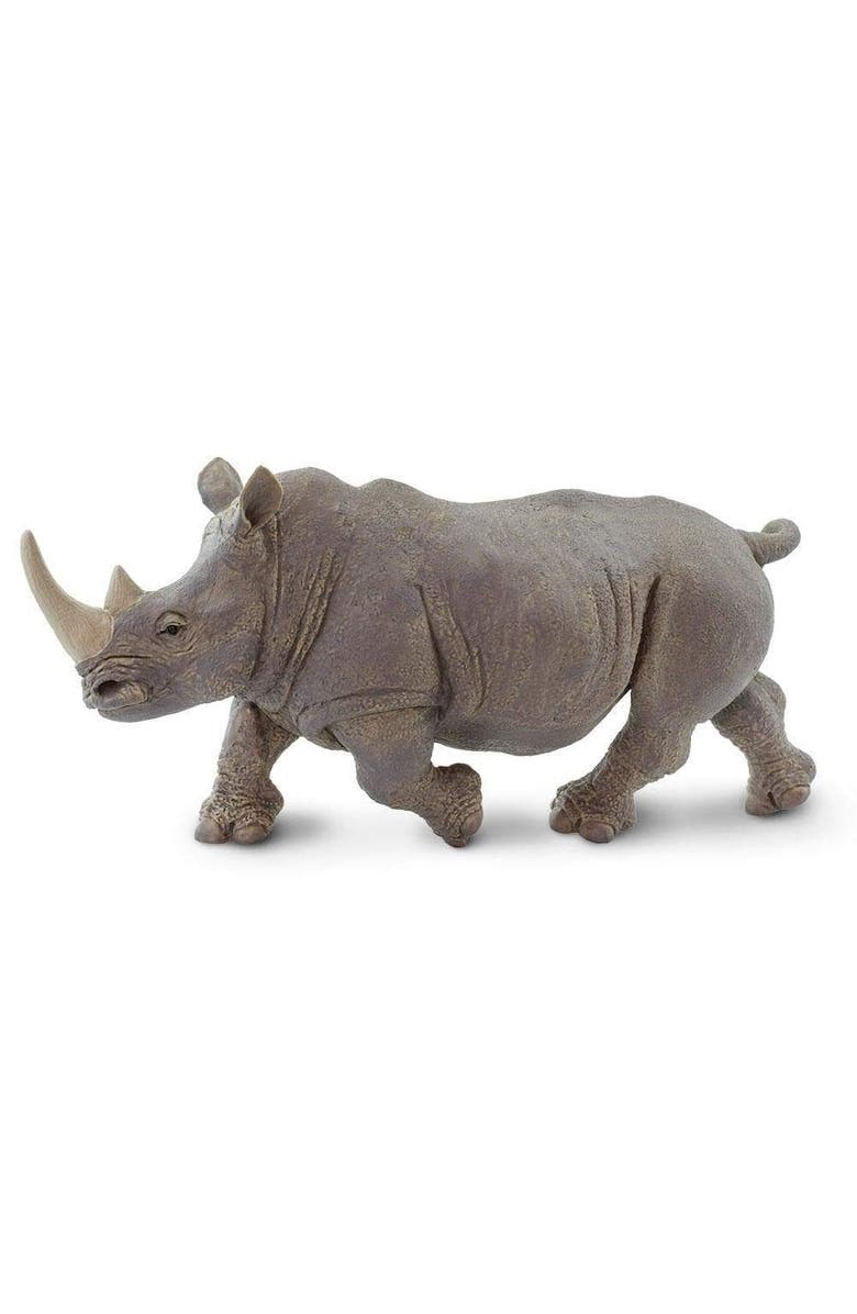 Safari Ltd. White Rhino Toy, Main, color, NO COLOR