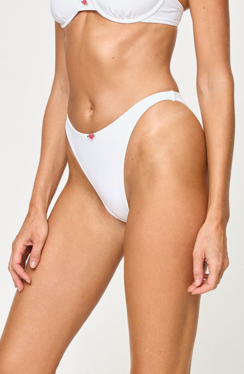 LSPACE Leilani High Waist Bikini Bottoms, Alternate, color, 