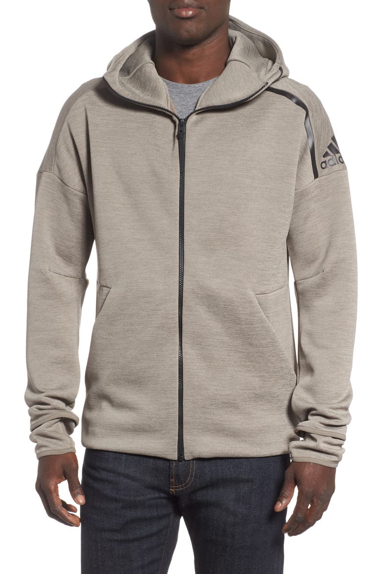 ZNE Fast Release Hooded Jacket, Main, color, ZNE HTR/ TRACE CARGO