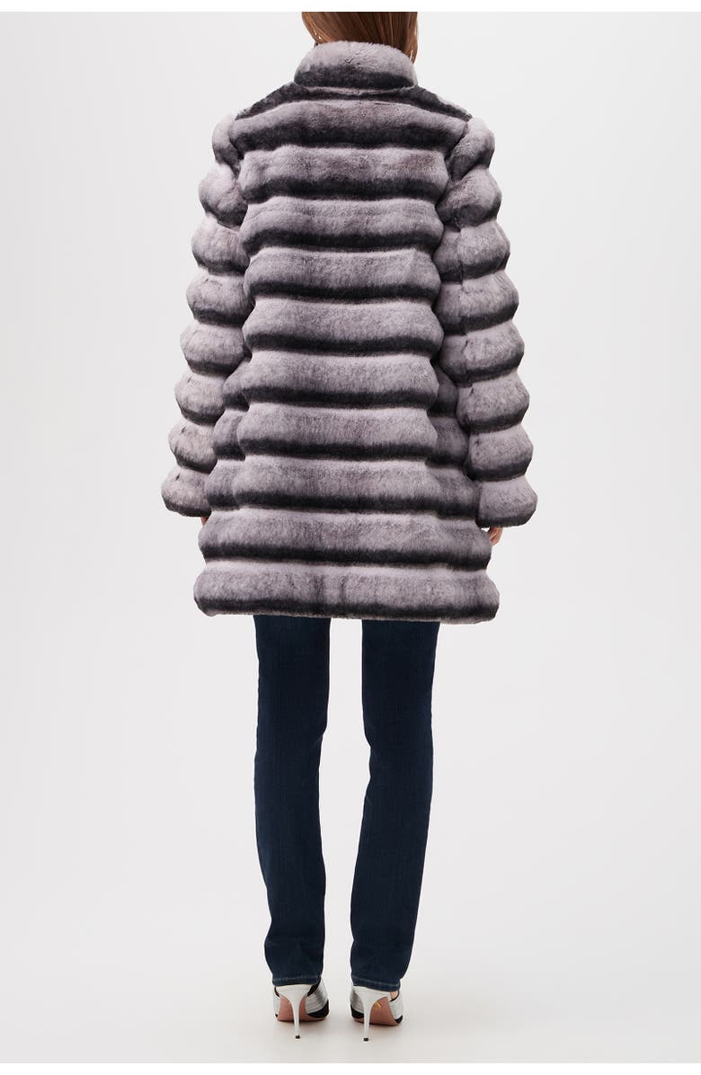 Trina Turk Mikel 2 Faux Fur Coat, Alternate, color, Natural