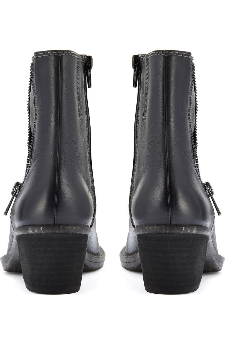 Clarks<sup>®</sup> Kastela Zip-Up Bootie, Alternate, color, Black Leather