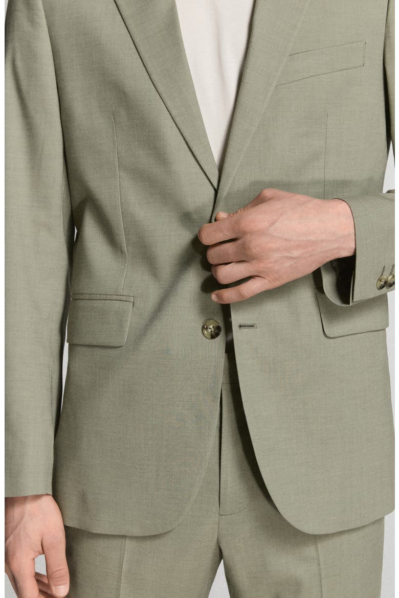 Milan Slim Fit Suit Jacket, Alternate, color, GREEN