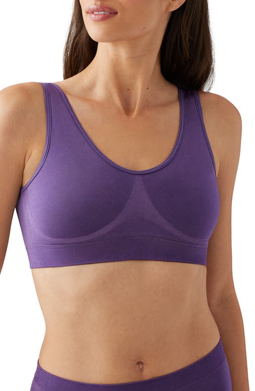 Wacoal B-smooth Wireless Bra 835275 In Purple