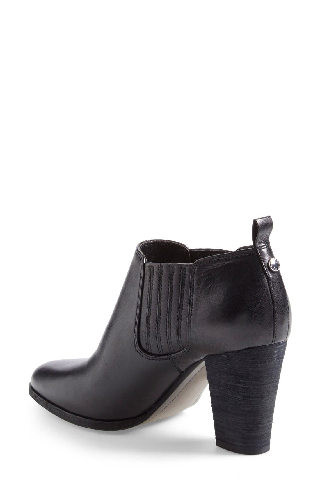 'Shaw' Bootie, Alternate, color, BLACK VACHETTA