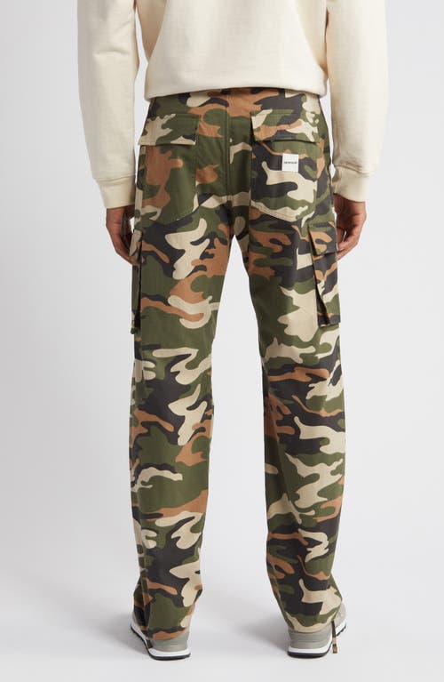 Cat Wwr Cotton Ripstop Cargo Pants In Multi