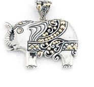 SAMUEL B. Elephant Pendant