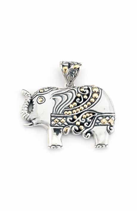 SAMUEL B. Elephant Pendant