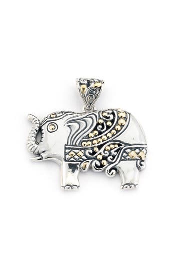 Samuel B. Elephant Pendant