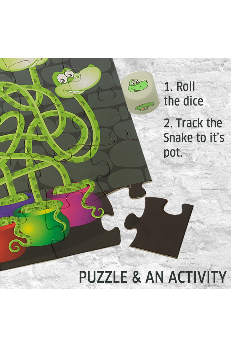 Moody Snakes Puzzle, Alternate, color, No Color