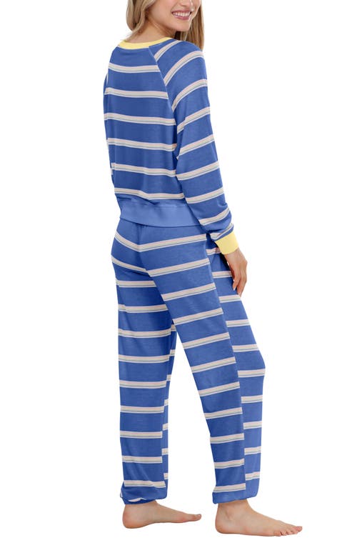 Honeydew Intimates Star Seeker Brushed Jersey Pajamas In Blue