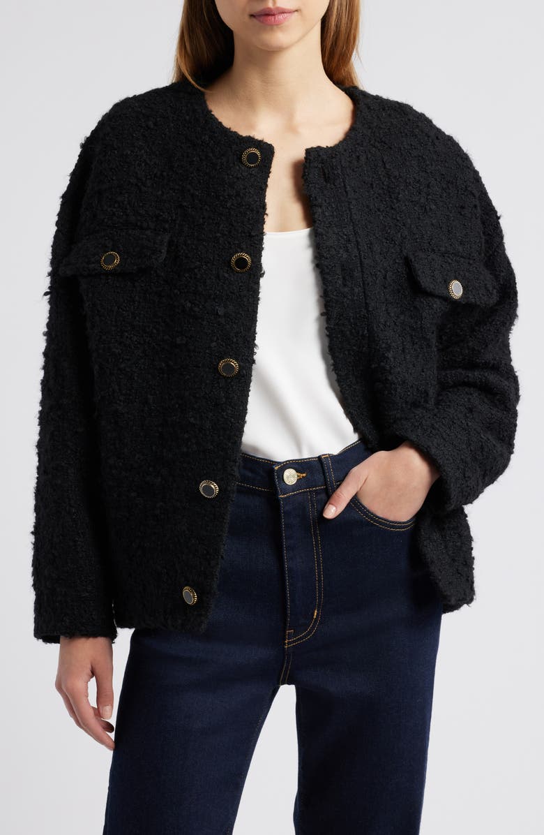 FRAME Cocoon Short Coat, Alternate, color, 