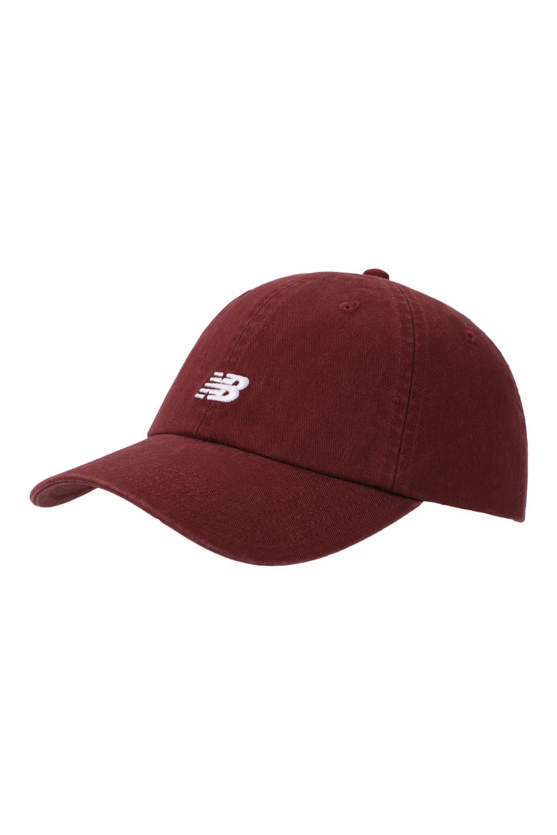 6-Panel Classic Adjustable Baseball Cap, Main, color, NB BURGUNDY