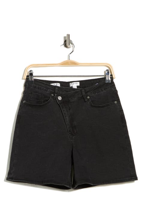 Cross Waist Bermuda Shorts