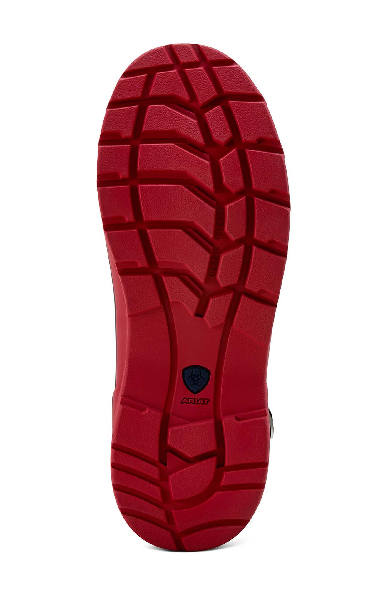 Ariat Kelmarsh Waterproof Mid Rubber Boot, Alternate, color, Red