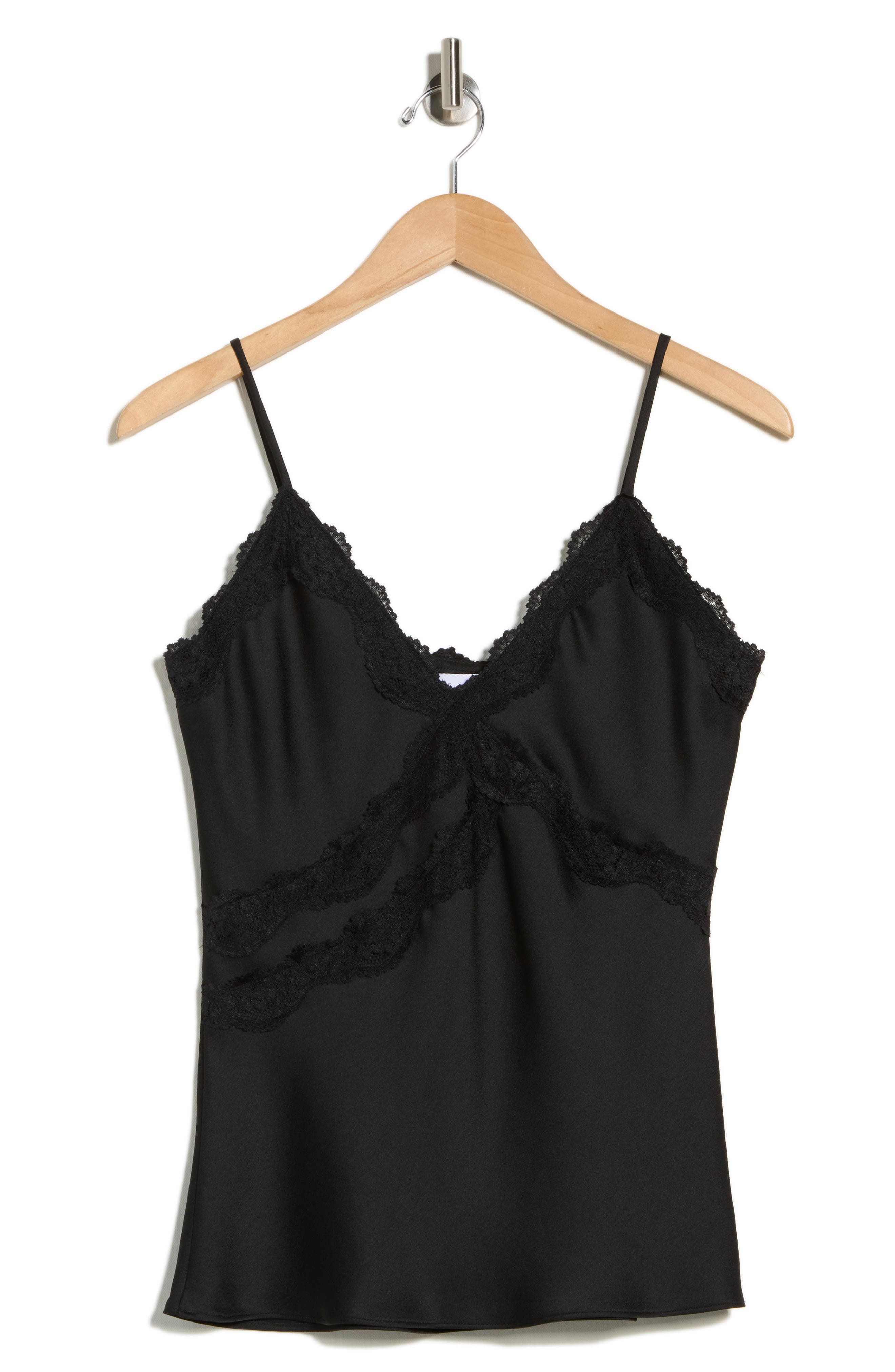 Leith Lace Trim Satin Camisole