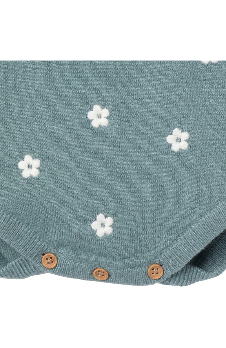 Modern Moments<sup>™</sup> by Gerber Jersey Sunsuits, Alternate, color, Teal