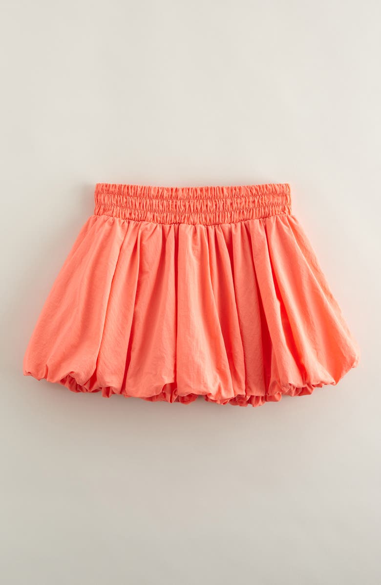 Zella Girl Kids' Court Bubble Skort, Alternate, color, Coral Peach