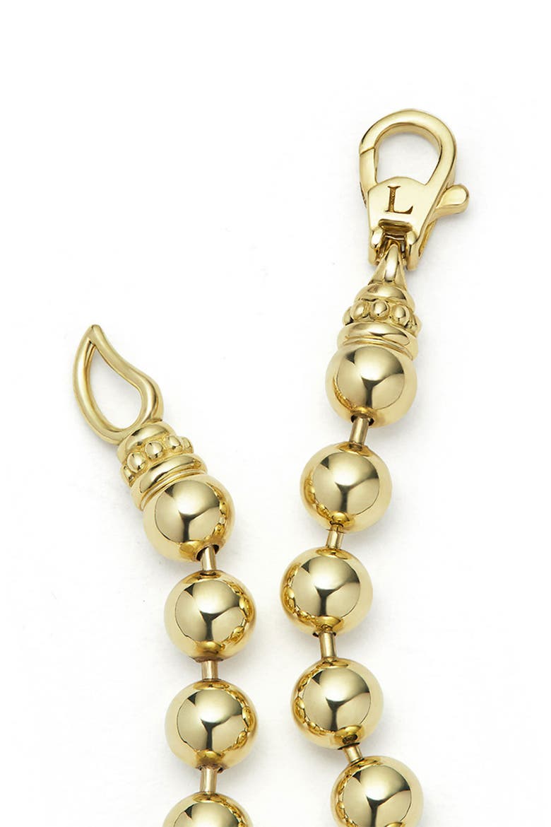 Men's 18K Gold Anthem 5mm Ball Chain Bracelet, Alternate, color, GOLD