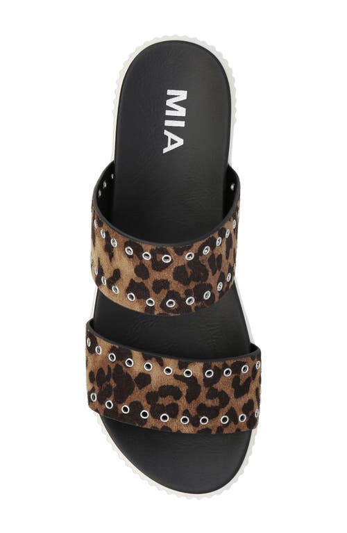 MIA MIA LEXI PLATFORM SLIDE SANDAL