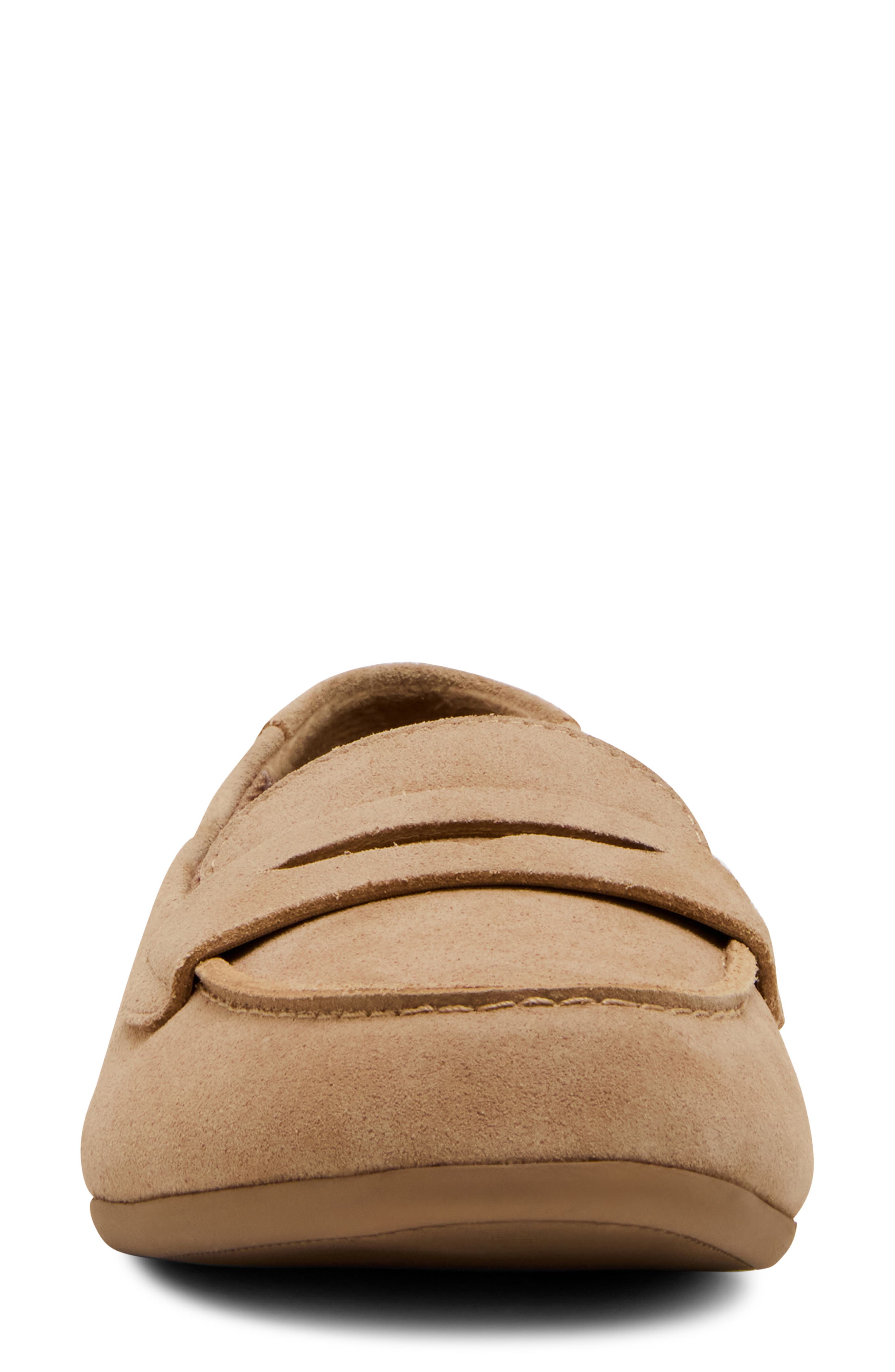 Felix Waterproof Loafer, Alternate, color, ALMOND SUEDE