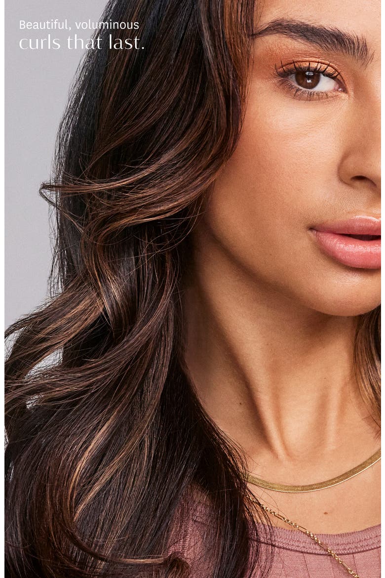 SinglePass® 1.5-Inch Ceramic Curling Iron, Alternate, color, WHITE